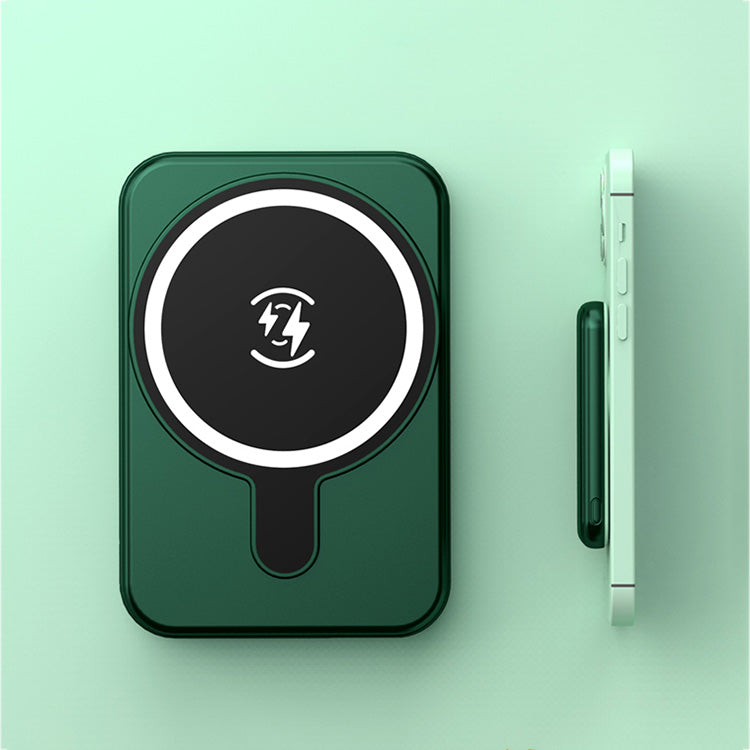 Mini Power Bank Magnético 5000mAh Sem Fio