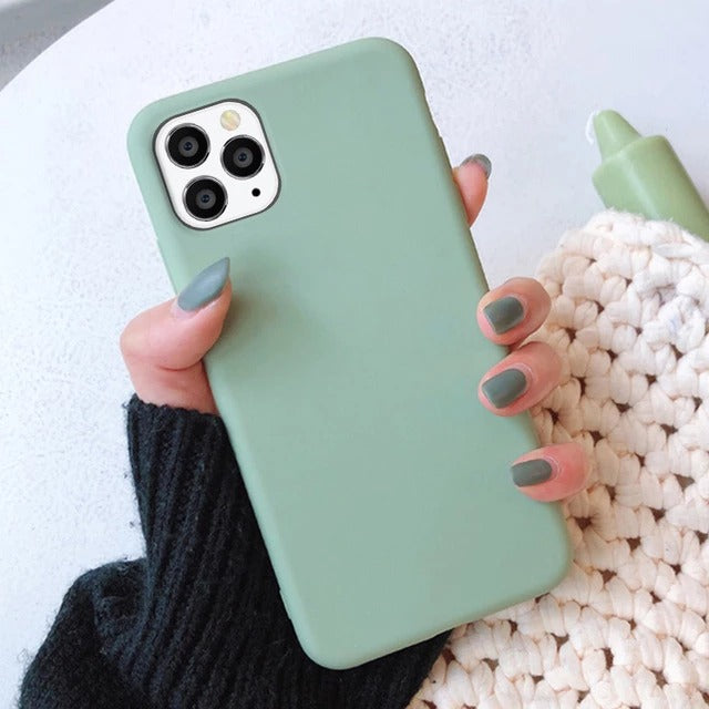 Capa para iPhone em TPU Flexível Antichoque