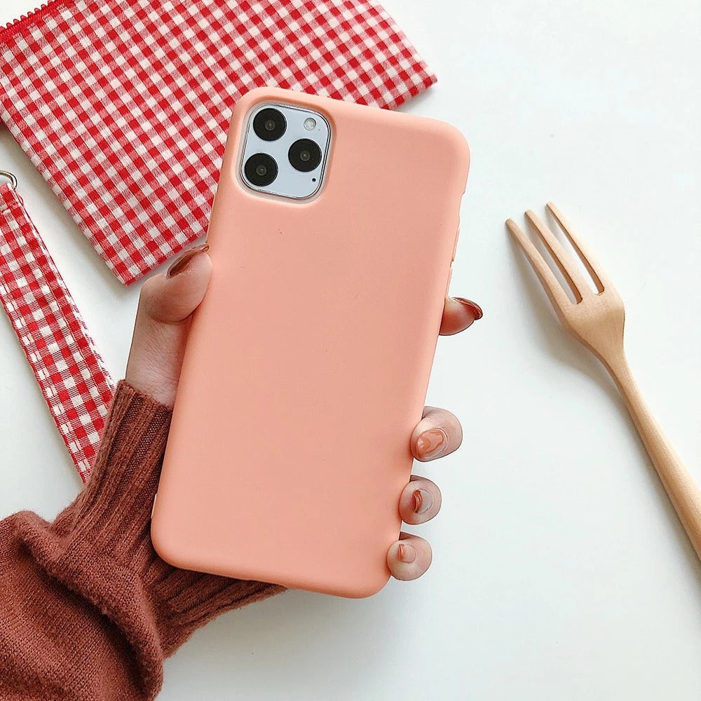 Capa para iPhone em TPU Flexível Antichoque